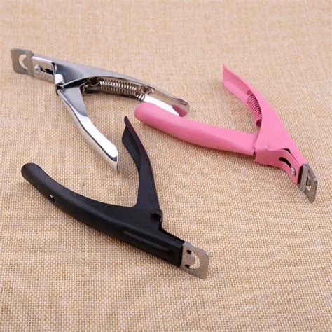 New 3 Way Stainless Steel Nail Art Edge Cutter False Nail Clippers ...