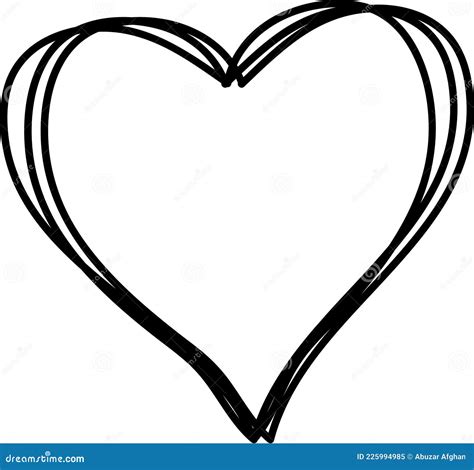 Outline Heart Svg Vector With Image For Cut File For Cricut And ...
