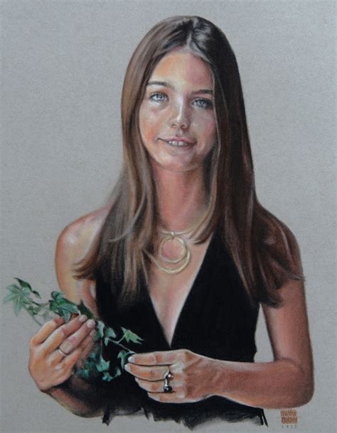 ArtStation - Pastel chalk exercise - Susan Dey fanart
