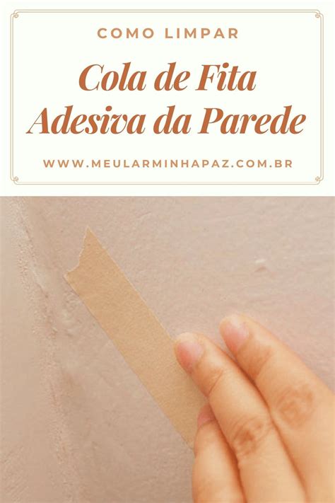 Como Tirar Cola De Adesivo Da Parede - Tirar cola de adesivo | Parede de fita, Tela de tv
