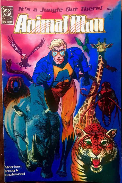 Animal Man #1 September 1988 DC Comics | Comics, Dc comics, Comic animal