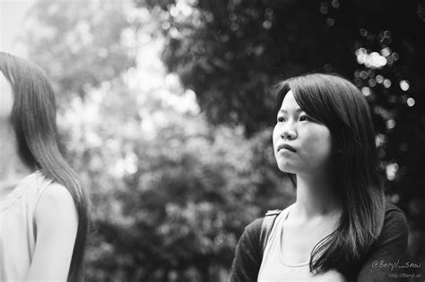 Free Images : person, bokeh, black and white, girl, woman, cute, asian