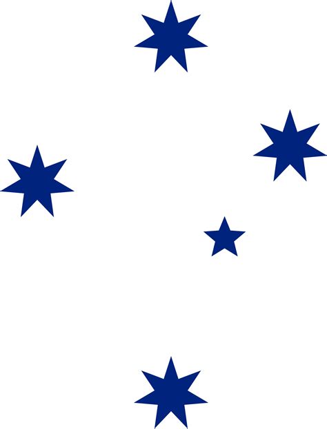 Australia Southern Cross Stars Clipart - Full Size Clipart (#5291165