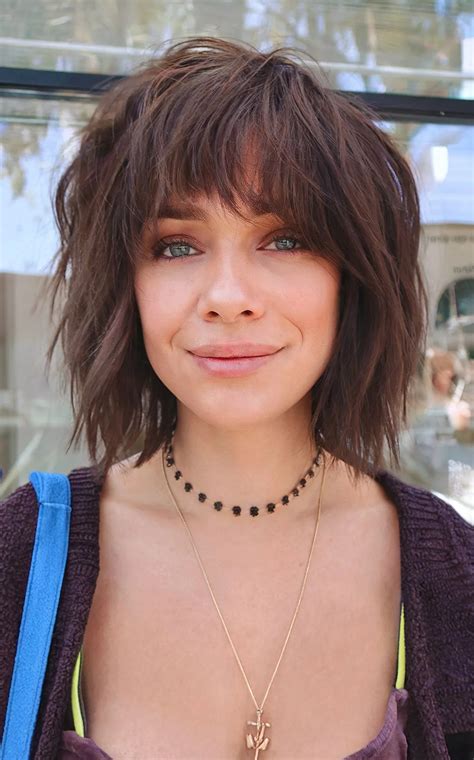 This bob haircut shaggy surprise look stuns new clients
