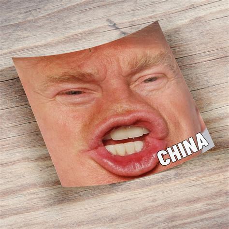 Generic Donald Trump China Meme Car Bumper Vinyl Sticker Decal | eBay