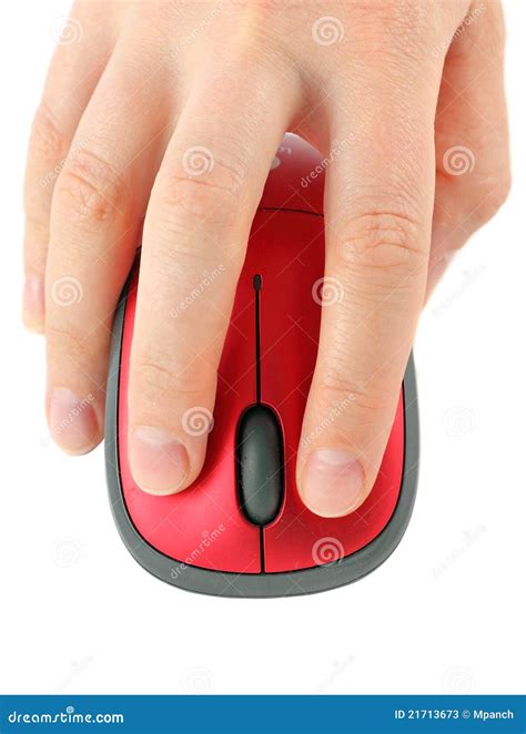 Hand With Computer Mouse Royalty-Free Stock Photo | CartoonDealer.com ...