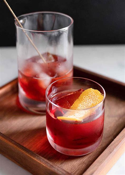 Boulevardier Cocktail Recipe