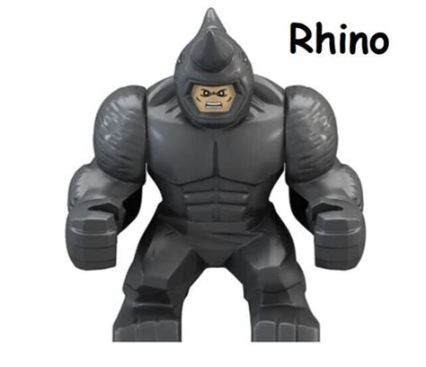 Rhino - Marvel Avengers End Game Lego Moc Minifigure Gift Toys [Large ...