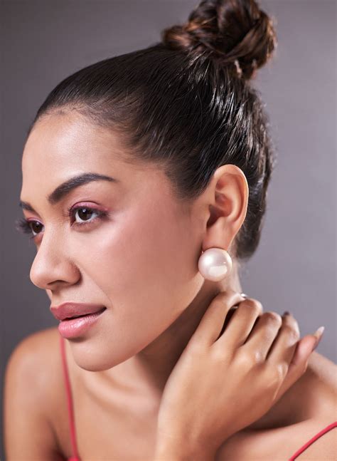 big size pearl stud mm phuljhadi