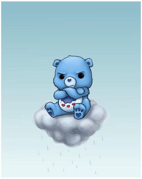 grumpy bear  capsicum  deviantart