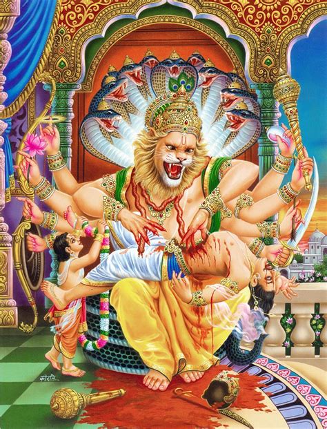 The fourth avatar of Lord Vishnu | Narasimha avatar – Rosebazaar India