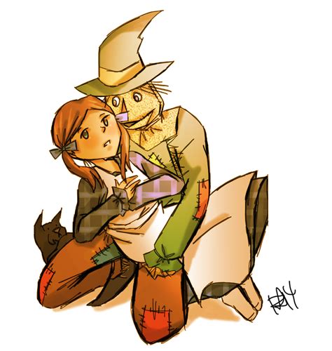 Dorothy/Scarecrow: You came back by DontbeModest on DeviantArt