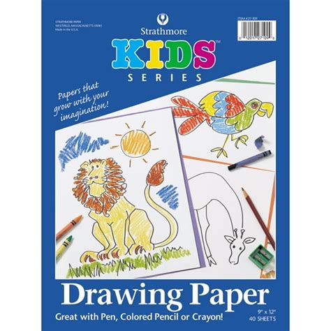 Strathmore Kids Drawing Paper Pad, 9in x 12in - Walmart.com - Walmart.com