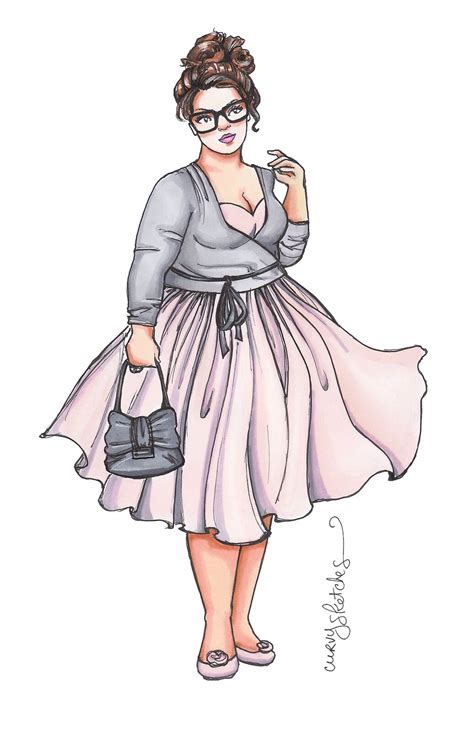 Curvy Girl - Drawing Skill