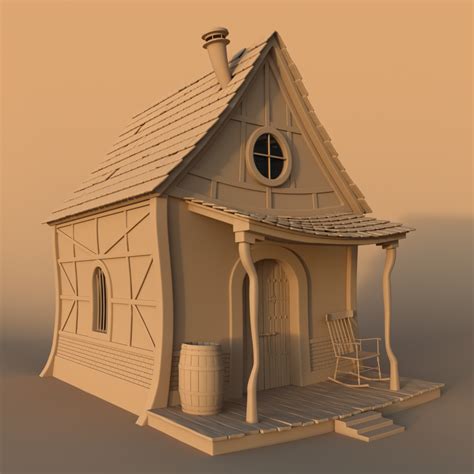 Cartoon House - Finished Projects - Blender Artists Community