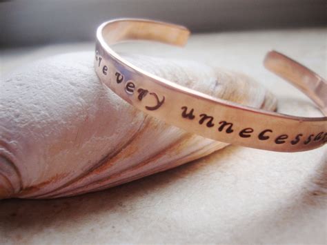 Depeche Mode lyrics quote handstamped copper by Lolasjewels on Etsy ...