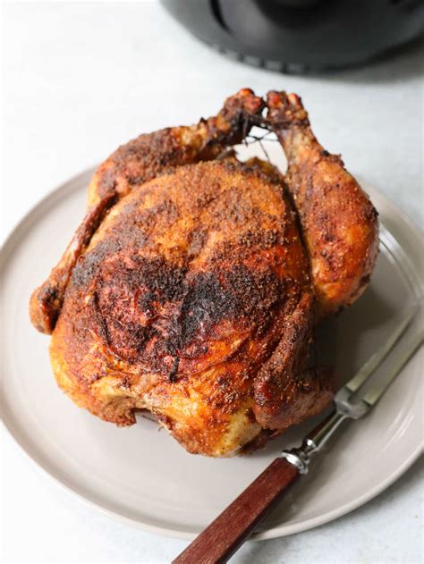 How to Make a Whole Chicken in an Air Fryer | Cook at Home Mom