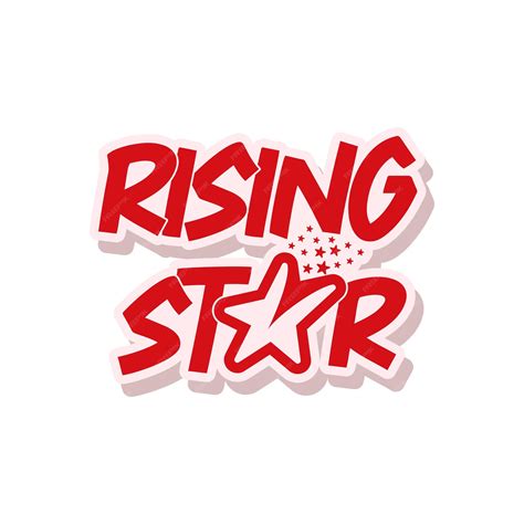 Premium Vector | Rising star with many little star logo design