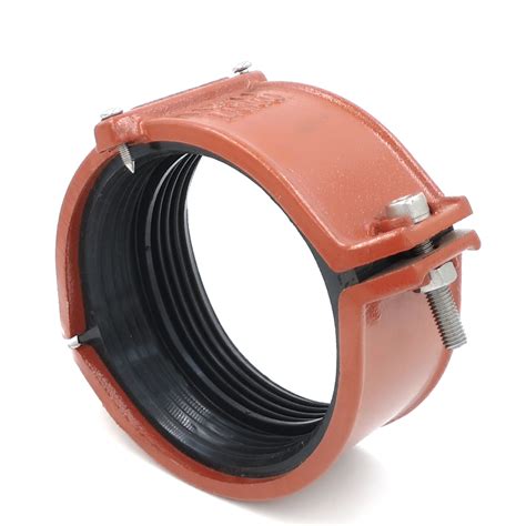 ductile cast iron coupling connector pipe connector clamp coupling