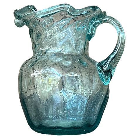Blow Glass Milk Jar by Odilon Avalos For Sale at 1stDibs