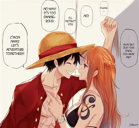 One Piece - Luffy x Nami | One punch man anime, One piece nami, One ...