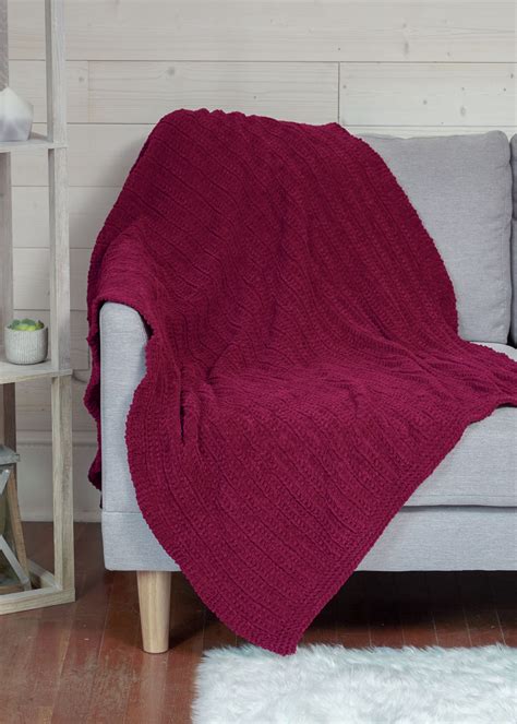 reversible rib throw premier yarns