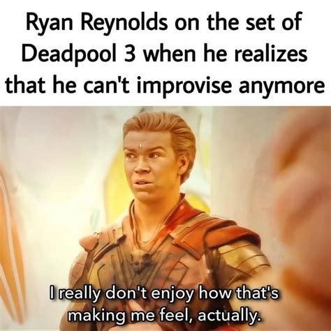 Adam Warlock Deadpool 3 meme | Superhero memes, Funny marvel memes, Marvel memes