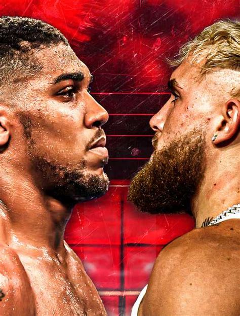 Jake Paul vs Anthony Joshua: Age, Weight, Height & Boxing Record