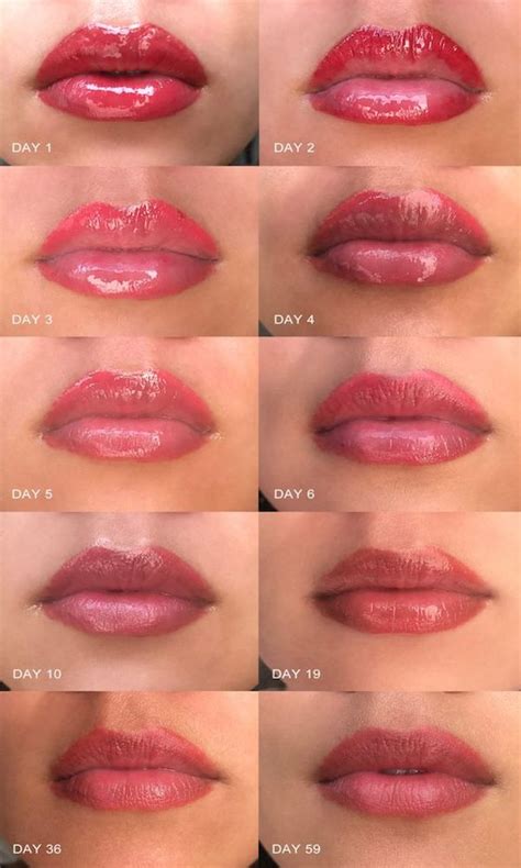 how long does it take for lips to heal