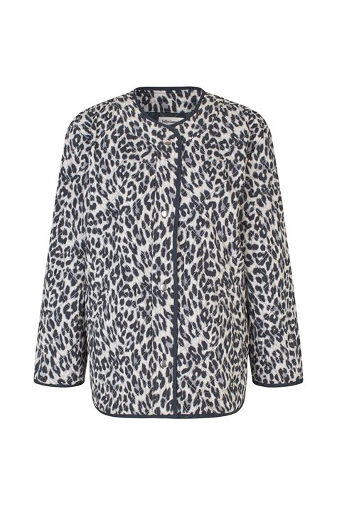 LilyLL Quilted Jakke - Leopard Print