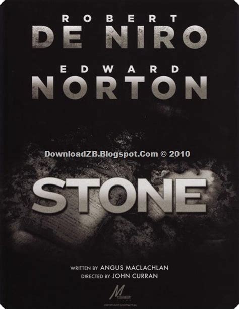 Stone 2010 – New DVD Movie ~ Download Free Full Software Programs