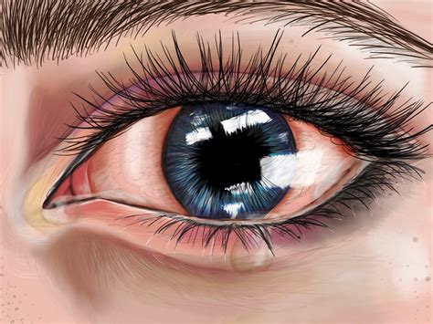 High Eyes Drawing
