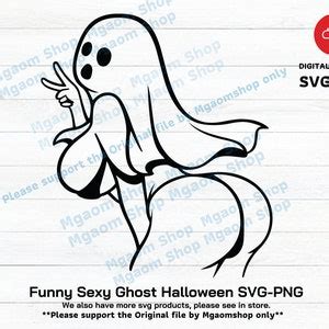 Sexy Ghost Svg, Funny Sexy Ghost Halloween Svg, Halloween Svg, Boo Svg