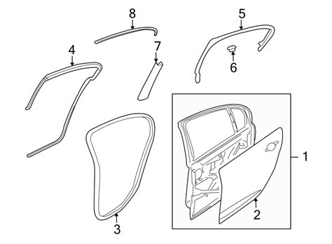 Pontiac G8 Molding - 92191348 | GM Parts Wholesale Canada, Calgary AB