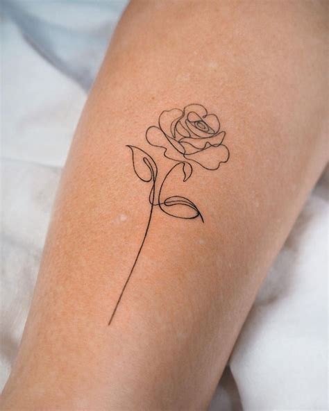 stunning minimalist tattoos   pure elegance