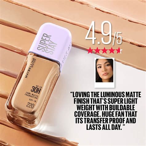 MAYBELLINE Superstay Lumi Matte Foundation 120 142g | Face | Watsons ...