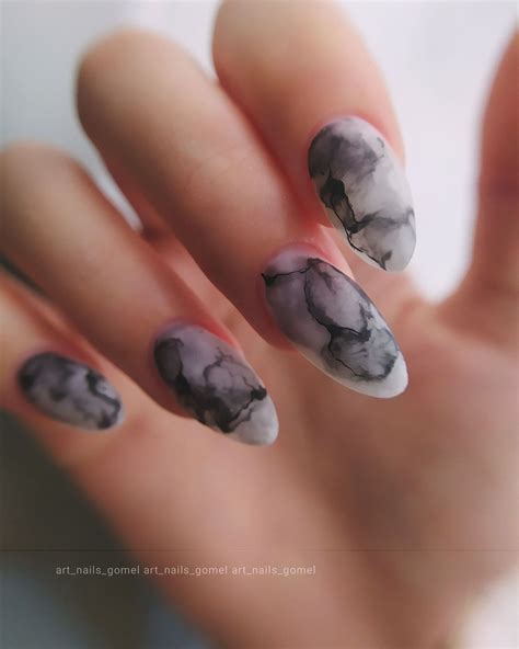 Маникюр | Black nails, Pretty nails, Nails