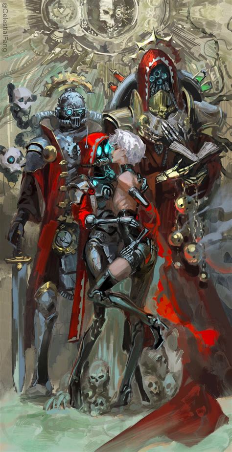 Clockwork and rust romance by celestial fang : r/ImaginaryWarhammer