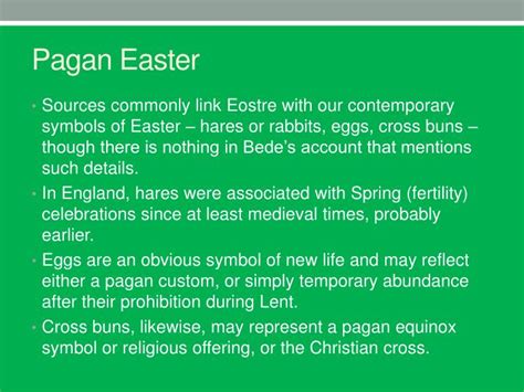 PPT - Pagan Easter PowerPoint Presentation - ID:2203640