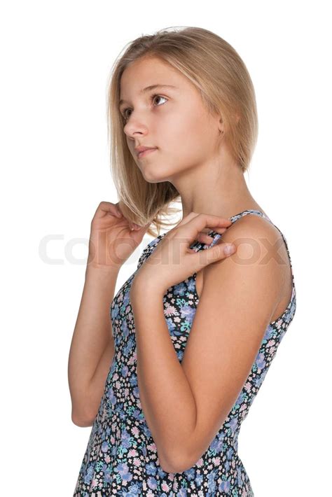 Pretty Preteen Girl Stock Photography Image 38594202 - Free Word Template