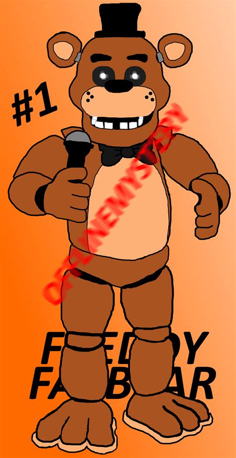 Desenho Do Freddy Fazbear - Desenho De Fnaf Freddy Fazbear Cinco Noites No Freddy Fnaf Traje