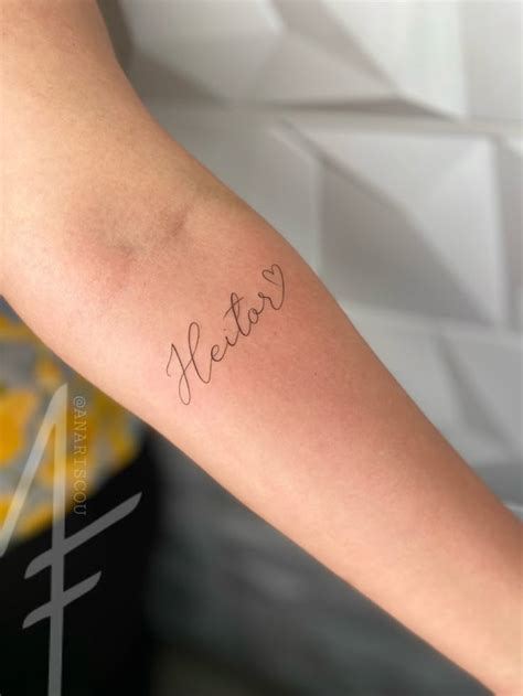 Tatuagem Com Nome Heitor - Heitor nome tattoo | Name tattoos, Tattoos, Arm tattoo