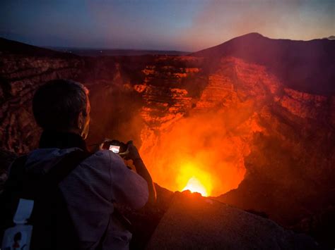 Volcano expert and guide survive falling into active Nicaraguan crater