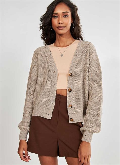 cardigan de retilinea tweed