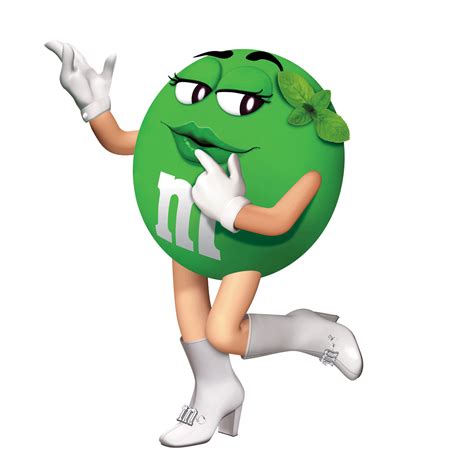 Mms Lady Green PNG File