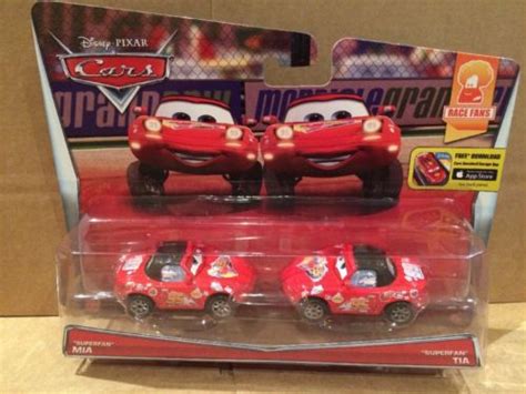 DISNEY CARS DIECAST - Superfan Mia and Tia – Gemdans