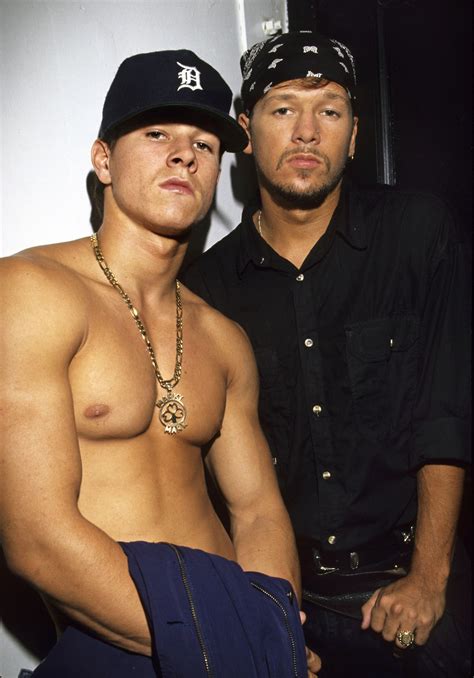 Mark Wahlberg with his brother Donnie Wahlberg | Donnie wahlberg, Mark