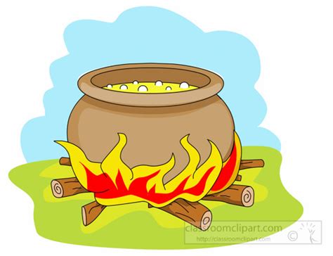Halloween Clipart - halloween_caldron_06_clipart - Classroom Clipart