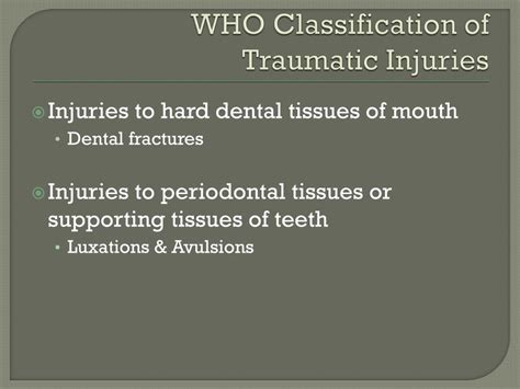 PPT - Dental Trauma PowerPoint Presentation, free download - ID:1880328