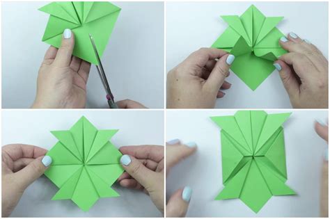 Easy Traditional Origami Turtle Instructions